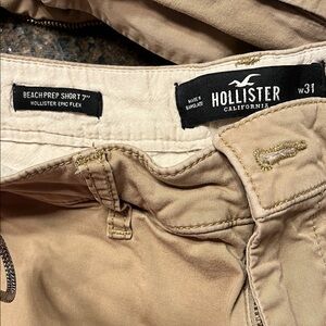 Hollister Tan Epic Flex Shorts